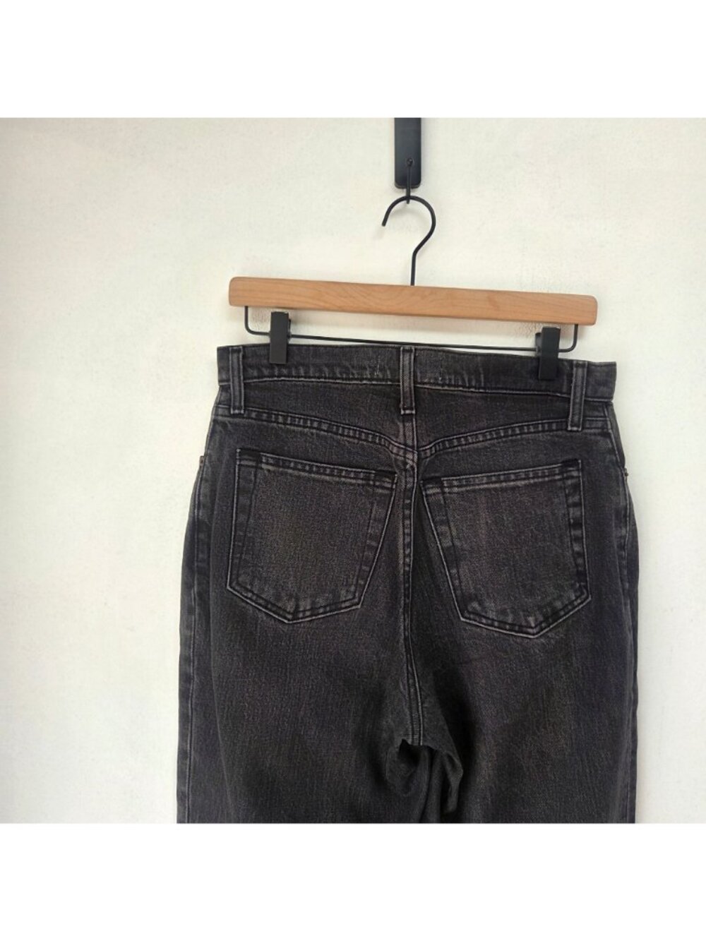 Abercrombie & Fitch The '90s Straight Ultra High Rise Grey Jeans Women's 27/4Xs - Picture 4 of 7